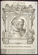 Vasari, Giorgio - Donato Bramante. Aus: Giorgio Vasari, Lebensbeschreibungen der berühmtesten Maler, Bildhauer und Architekten