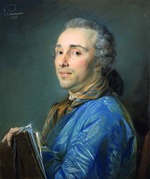 Perronneau, Jean-Baptiste - Porträt von Aignan-Thomas Desfriches (1715-1800)