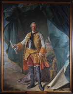 Perronneau, Jean-Baptiste - Porträt von Prinz Karl Alexander von Lothringen (1712-1780)