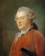 Perronneau, Jean-Baptiste - Porträt von Pierre-Clément Raguenet (1732-1791)