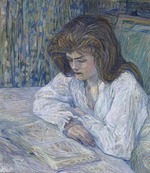 Toulouse-Lautrec, Henri, de - Die Lesende (La Liseuse) 