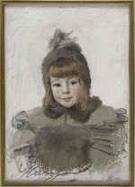 Eristoff-Kazak, Marie - Porträt eines kleinen Mädchens