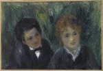 Renoir, Pierre Auguste - Portrait d'un jeune homme et d'une jeune fille