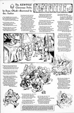 O'Neill, Rose - The Kewpies and the Little Browns, (erster Kewpies-Cartoon). Aus Ladies' home journal and practical housekeeper