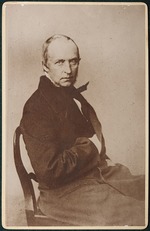 Unbekannter Fotograf - Schriftsteller und Komponist Wladimir Fjodorowitsch Odojewski (1803-1869)