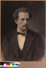Unbekannter Künstler - Porträt von Pianist und Komponist Nikolai Rubinstein (1835-1881)