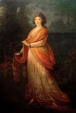 Füger, Heinrich Friedrich - Porträt von Warwara Wassiljewna Golizyna, geb. von Engelhardt (1757-1815)