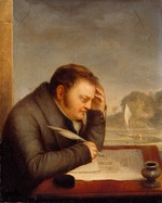 Nerly, Friedrich - Porträt von Karl Friedrich von Rumohr (1785-1843)