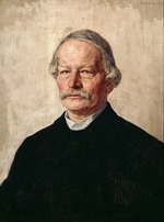 Stauffer-Bern, Karl - Porträt von Gustav Freytag (1816-1895) 