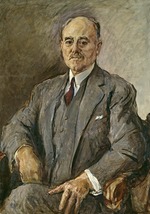 Slevogt, Max - Porträt von Hermann Sudermann (1857-1928)