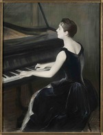 Blanche, Jacques-Émile - Porträt von Pianistin Léontine Bordes-Pène (1858-1924)