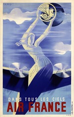 Valerio, Roger de - Dans tous les ciels, Air France 