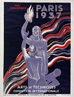Cappiello, Leonetto - Plakat der Pariser Weltausstellung 1937