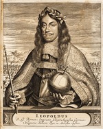Unbekannter Künstler - Kaiser Leopold I. (1640-1705) (Aus: Schauplatz des Krieges) 