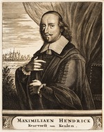 Unbekannter Künstler - Porträt von Maximilian Heinrich von Bayern (1621-1688), Erzbischof von Köln (Aus: Schauplatz des Krieges)