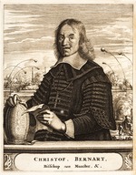 Unbekannter Künstler - Porträt von Fürstbischof Christoph Bernhard von Galen (1606-1678) (Aus: Schauplatz des Krieges)