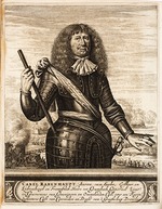 Unbekannter Künstler - Porträt von Carl von Rabenhaupt (1602-1675) (Aus: Schauplatz des Krieges)