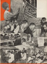 Lissitzky, El - Die Bekämpfung des Analphabetismus. Illustration aus Die UdSSR baut den Sozialismus