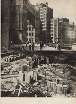 Lissitzky, El - Das Derschprom-Gebäude in Charkiw. Illustration aus Die UdSSR baut den Sozialismus
