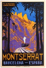 Unbekannter Künstler - Montserrat. Barcelona, España 