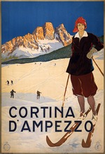 Unbekannter Künstler - Cortina d'Ampezzo