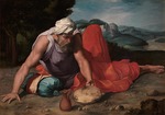 Daniele da Volterra - Der Prophet Elias in der Wüste