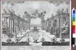 Winogradow, Jefim Grigoriewitsch - Feuerwerk anlässlich der Krönung der Kaiserin Katharina II. im September 1762 in Moskau