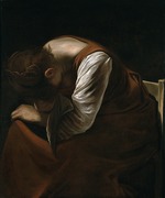 Caravaggio, Michelangelo - Büßende Maria Magdalena