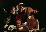 Caravaggio, Michelangelo - Abraham opfert Isaak