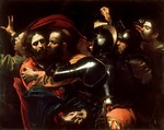 Caravaggio, Michelangelo - Die Festnahme Jesu