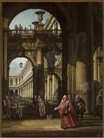 Bellotto, Bernardo - Selbstbildnis als venezianischer Botschafter