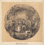 Unbekannter Künstler - Die Quadrille
