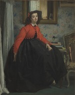 Tissot, James Jacques Joseph - Porträt von Mademoiselle L. L.
