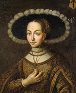 Meister Hillebrandt - Porträt von Margaret Eriksdotter Wasa (1497-1536), Schwester König Gustavs I. von Schweden