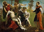 Tintoretto, Jacopo - Kreuzabnahme Christi