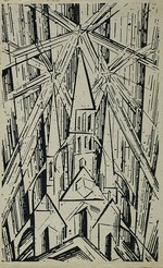 Feininger, Lyonel - Kathedrale. Titelblatt des Bauhaus-Manifests