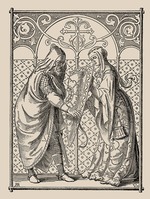 Rethel, Alfred - Die Nibelungen. Die Schildübergabe