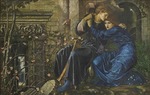 Burne-Jones, Sir Edward Coley - Liebe unter den Ruinen