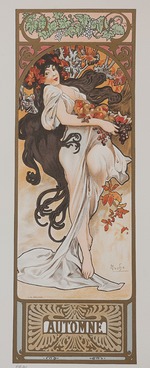 Mucha, Alfons Marie - Les Saisons. Automne