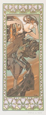 Mucha, Alfons Marie - Étoile Du Soir (Der Abendstern)
