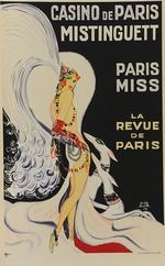 Zig (Louis Gaudin) - Casino de Paris. Mistinguett. Paris Miss