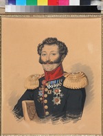 Hampeln, Carl, von - Porträt von Fürst Stepan Alexandrowitsch Chilkow (1785-1854)