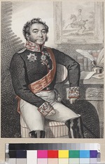 Hampeln, Carl, von - Porträt von Fjodor Petrowitsch Opotschinin (1779-1852)