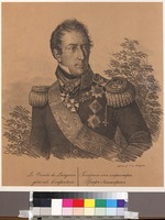 Hampeln, Carl, von - Porträt von Graf Alexandre Andrault de Langeron (1763-1831)
