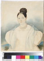 Hampeln, Carl, von - Porträt von Gräfin Ekaterina Alexandrowna Subowa, geb. Obolenskaja (1811-1843)