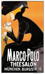 Unbekannter Künstler - Marco-Polo-Teesalon