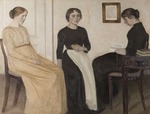 Hammershøi, Vilhelm - Drei junge Frauen