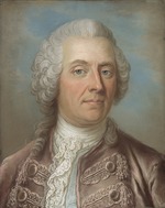 Lundberg, Gustaf - Porträt von Baron Johan Vilhelm Sprengtporten (1720-1795)