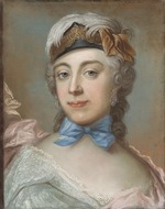 Lundberg, Gustaf - Porträt von Baronin Ulrika Charlotta Sprengtporten (1724-1780) 