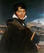 Ingres, Jean Auguste Dominique - Porträt von François-Marius Granet (1775-1849)
